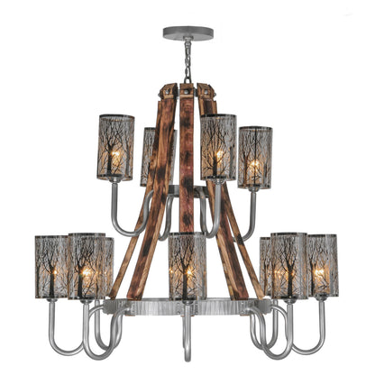 Droitwich 12 - Light Chandelier