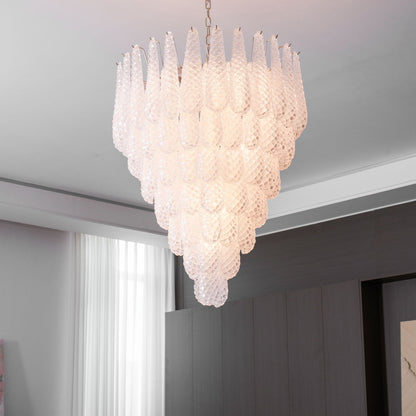 Glass Droplet Chandelier