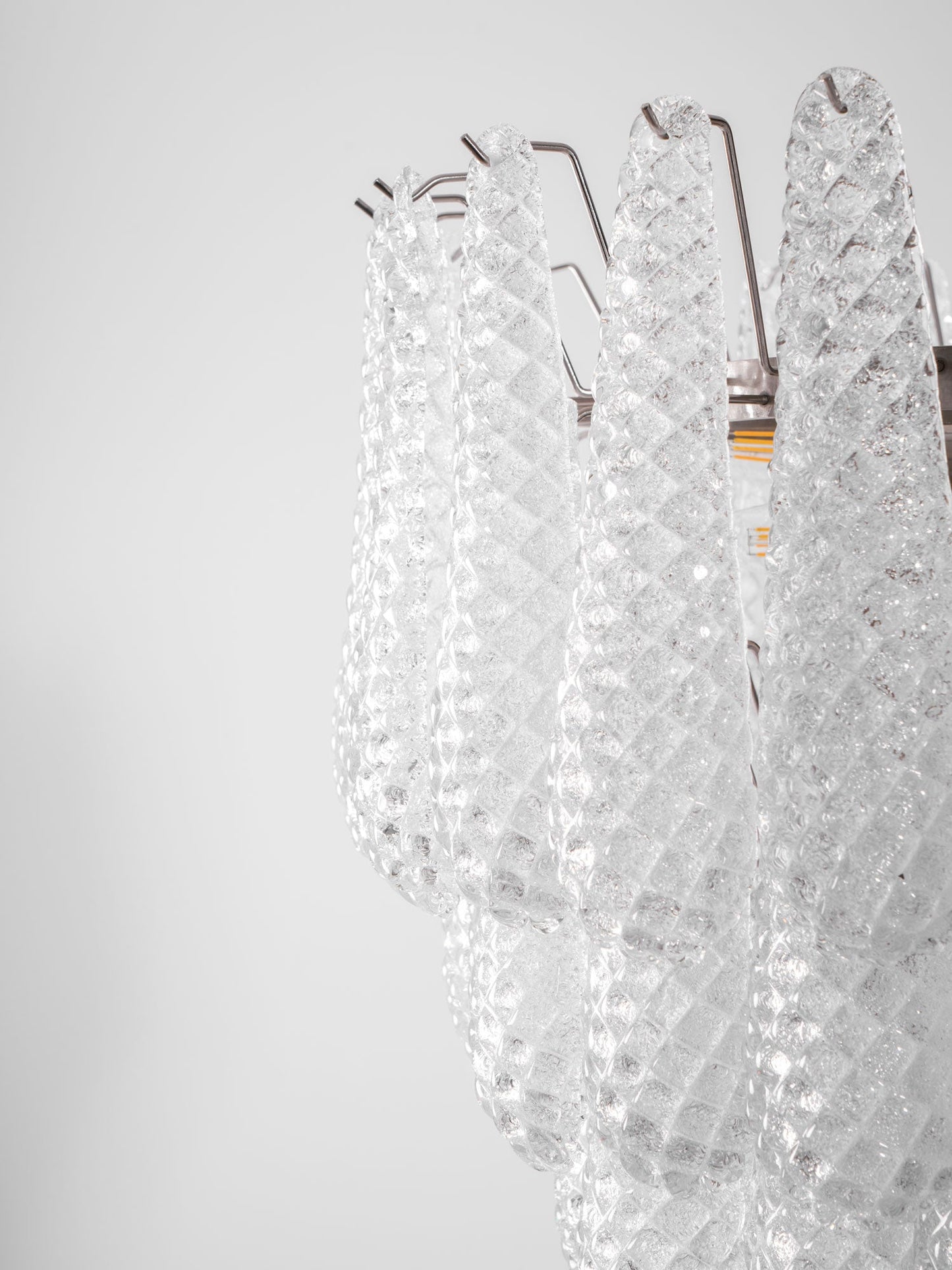 Glass Droplet Chandelier