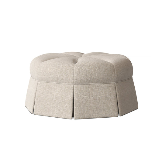 Duchess Round Pouf