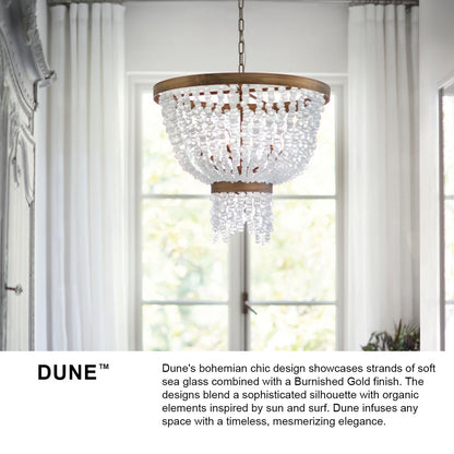 Dune 6 - Light Crystal Empire Chandelier
