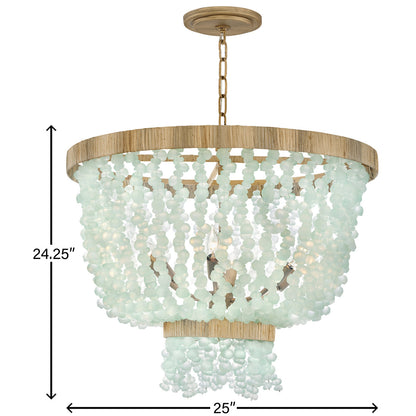 Dune 6 - Light Crystal Empire Chandelier