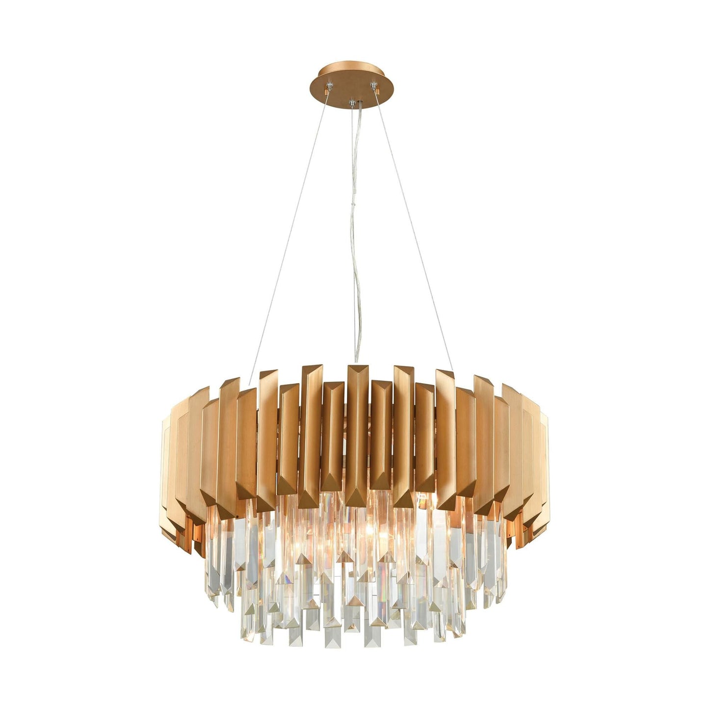 Elk Lighting Seneca Falls 26 Inch 6 Light Chandelier Cp52622