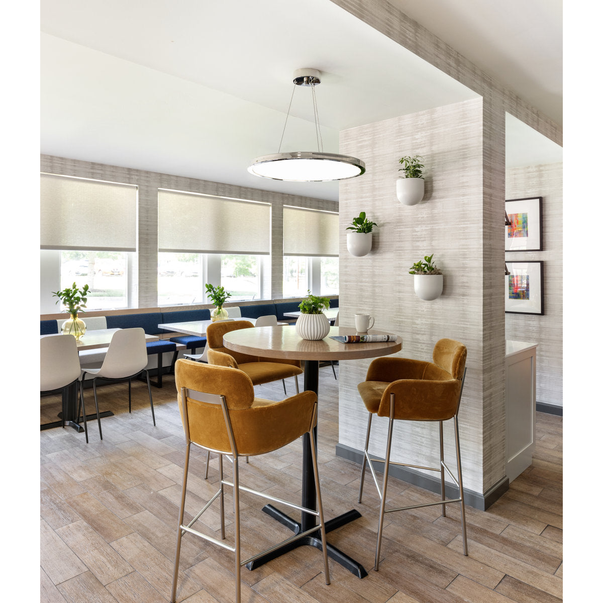 Eastport - 24" Led Pendant - Polished Nickel Finish