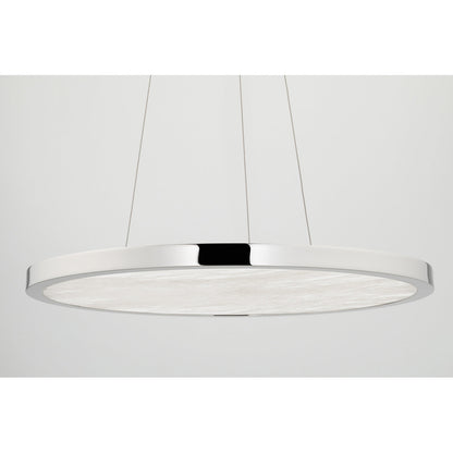 Eastport - 24" Led Pendant - Polished Nickel Finish