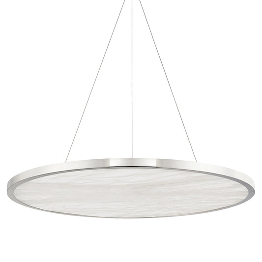 Eastport - 24" Led Pendant - Polished Nickel Finish