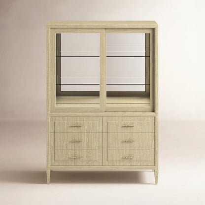 Eave Sundrenched Lighted China Cabinet