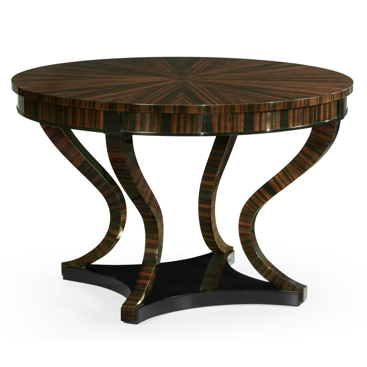Ebony Round Dining Table