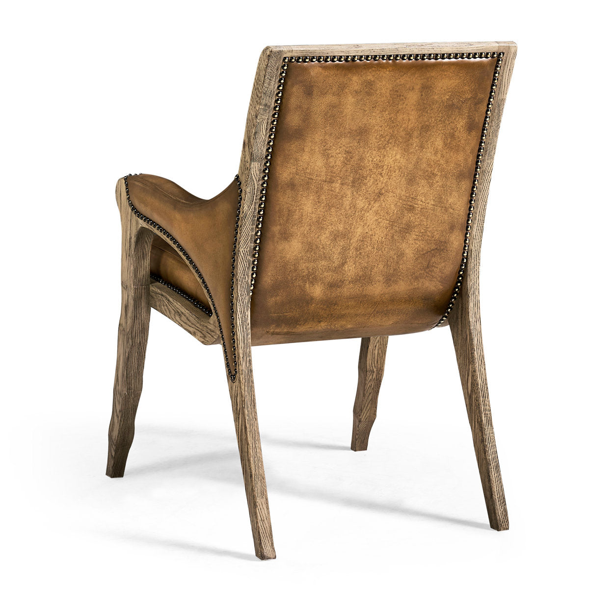 Echo Canyon Leather Arm Chair (Set of 2)