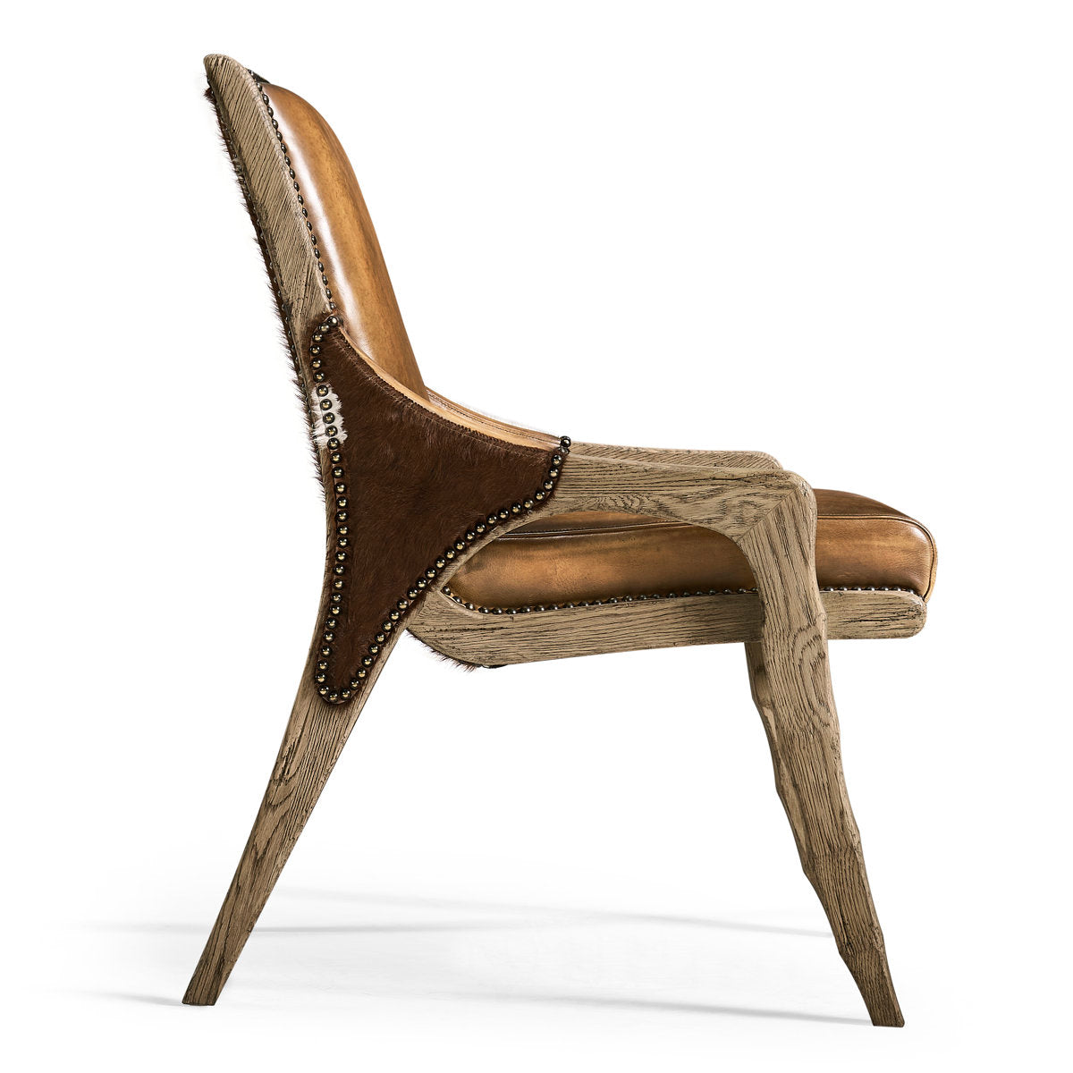 Echo Canyon Leather Arm Chair (Set of 2)