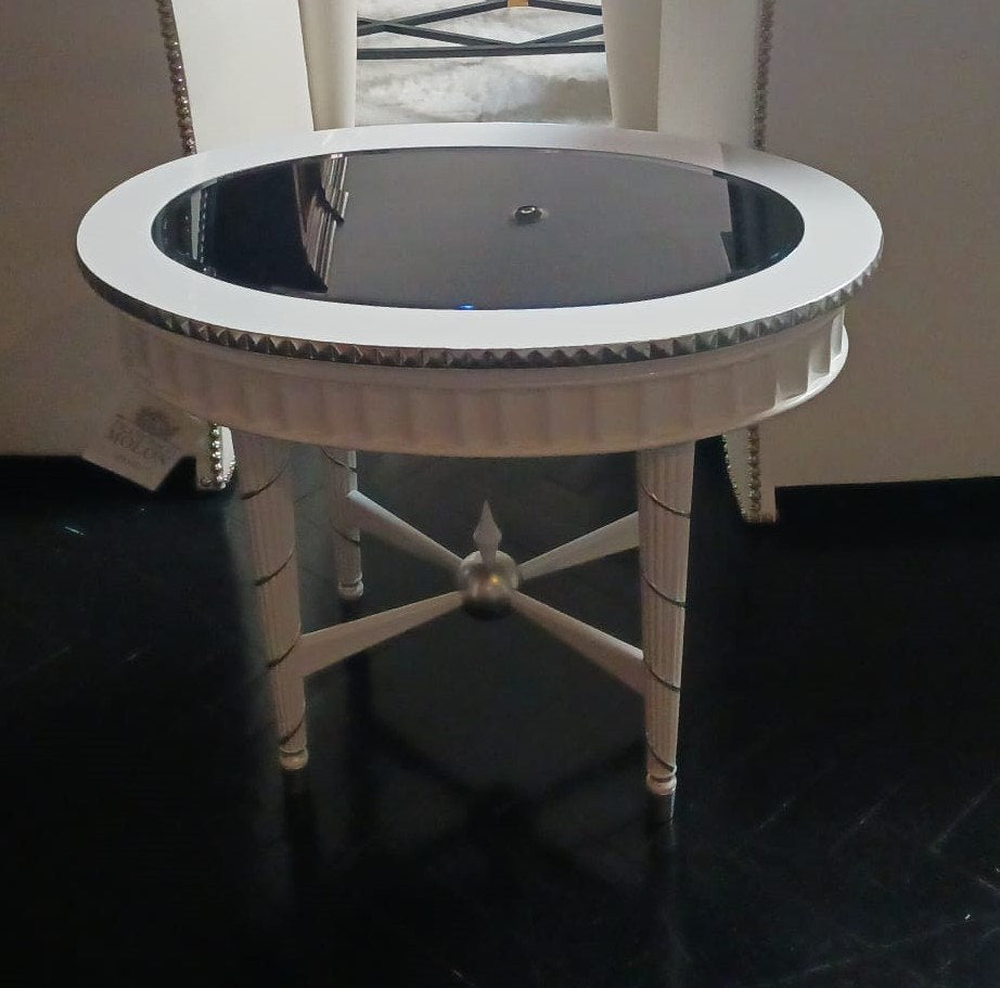 Eclectica Glass End Table