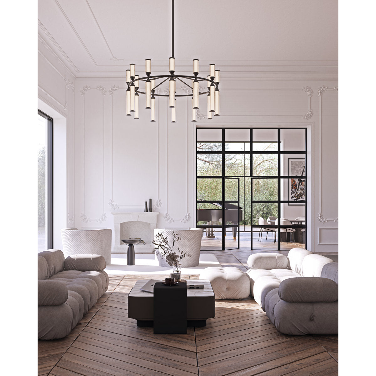 Edwin 24 - Light LED Chandelier