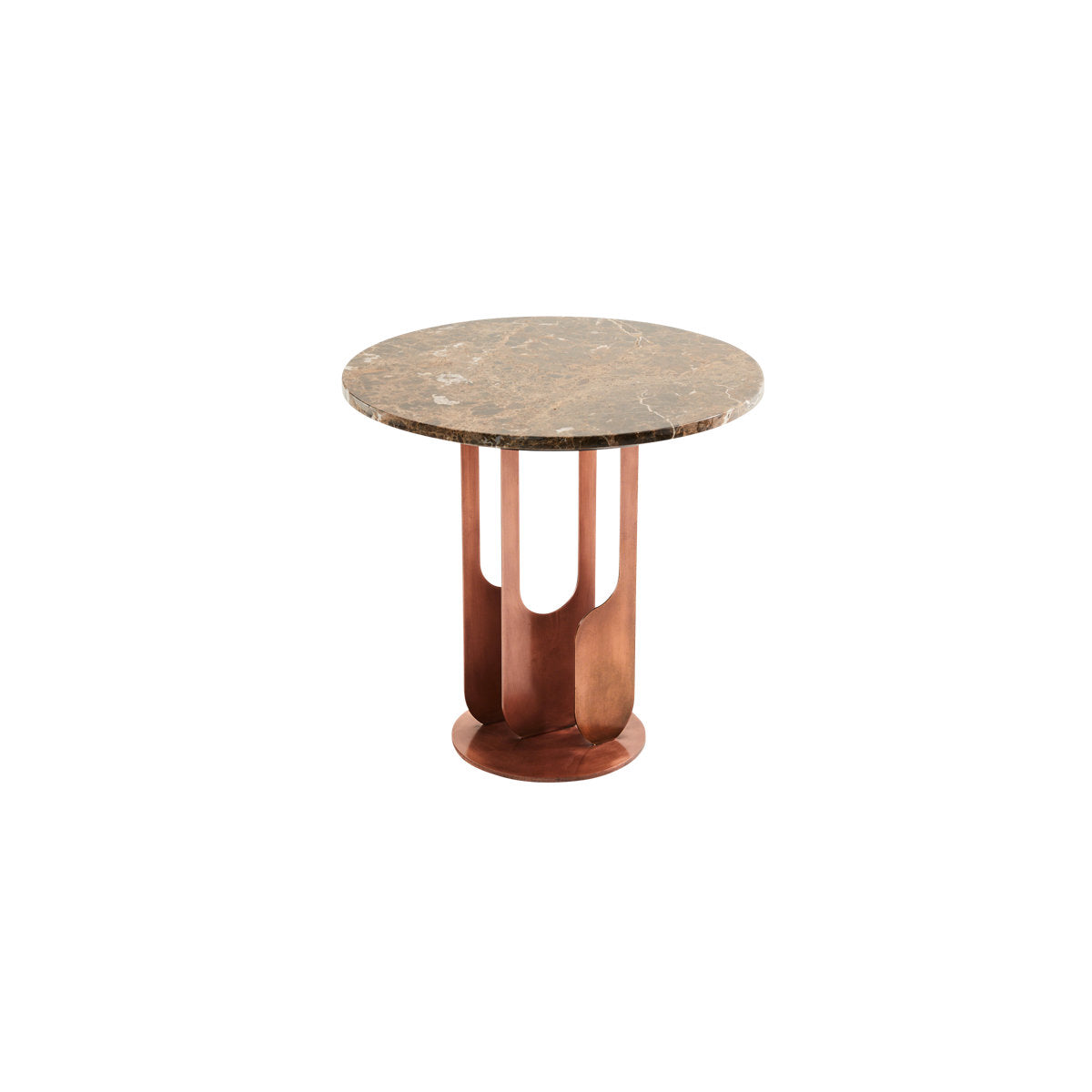 Egg Designs 'Drop' Black Marble End Table