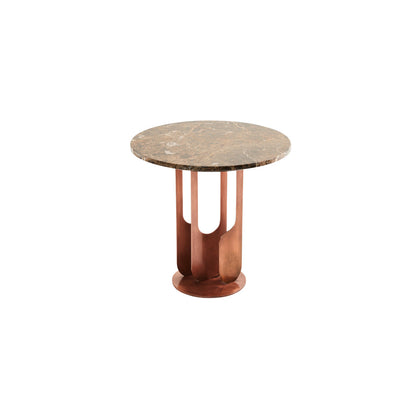 Egg Designs 'Drop' Black Marble End Table