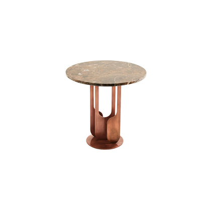 Egg Designs 'Drop' Black Marble End Table