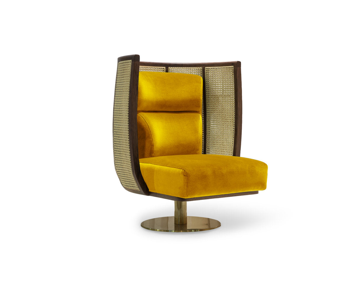 Egoista Swivel Barrel Chair