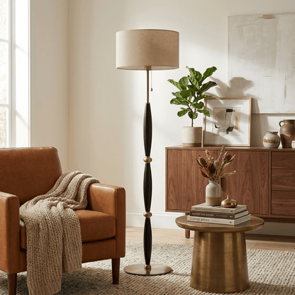 Elara Sculpted Floor Lamp