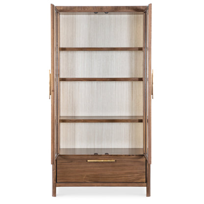 Eleana Lighted Curio Cabinet