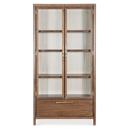 Eleana Lighted Curio Cabinet