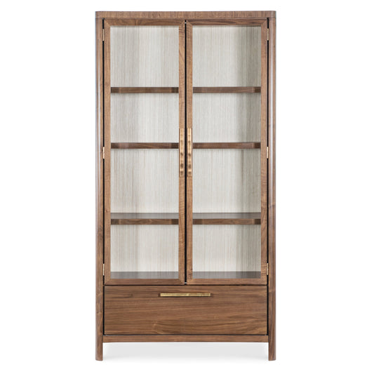 Eleana Lighted Curio Cabinet