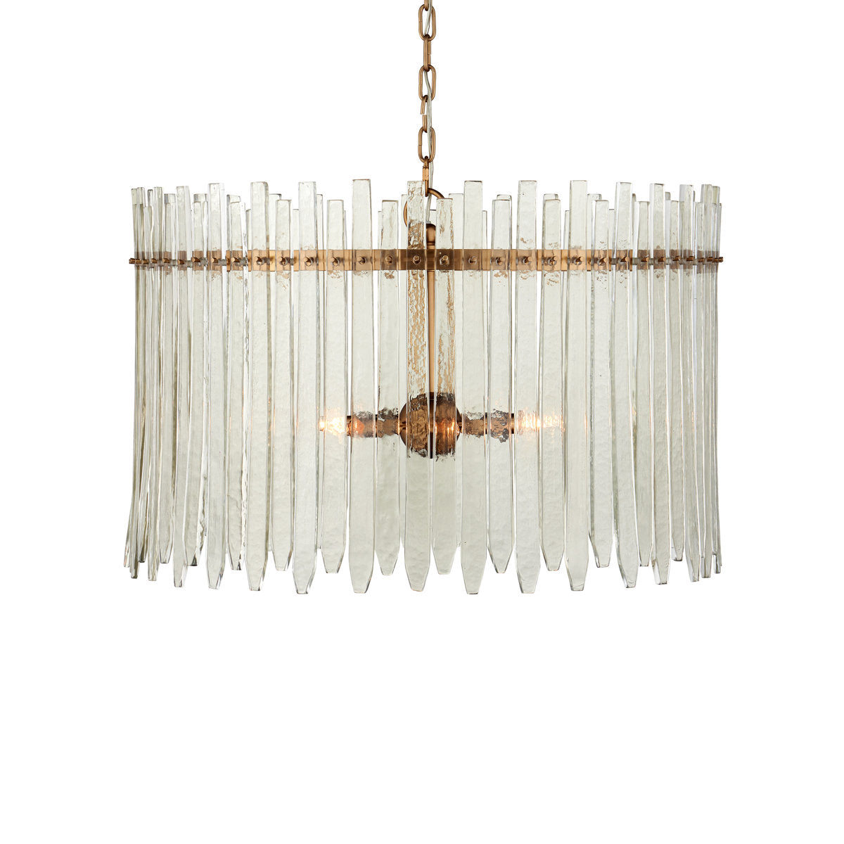 Electra 6 - Light Iron Chandelier