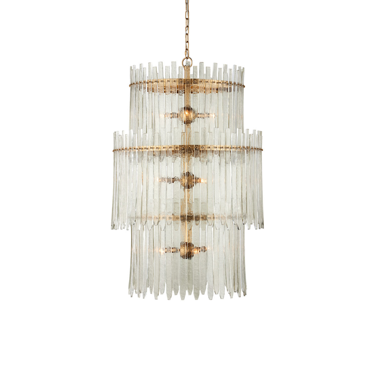 Electra 9 - Light Iron Chandelier