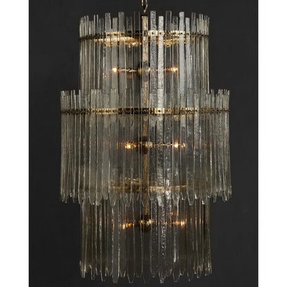Electra 9 - Light Iron Chandelier