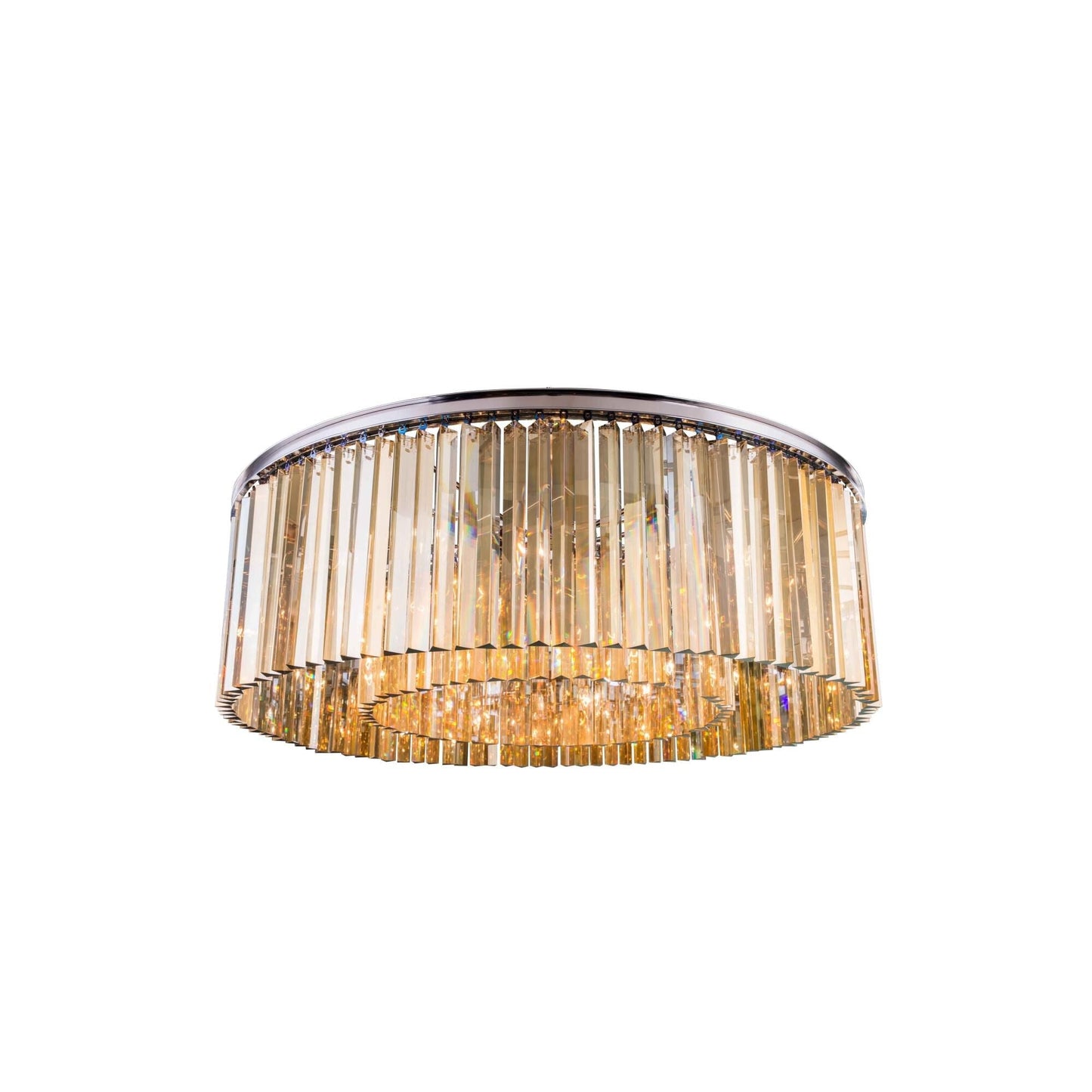 Elegant Lighting Urban Classic Sydney 43 Inch 10 Light Flush Mount Cp14033