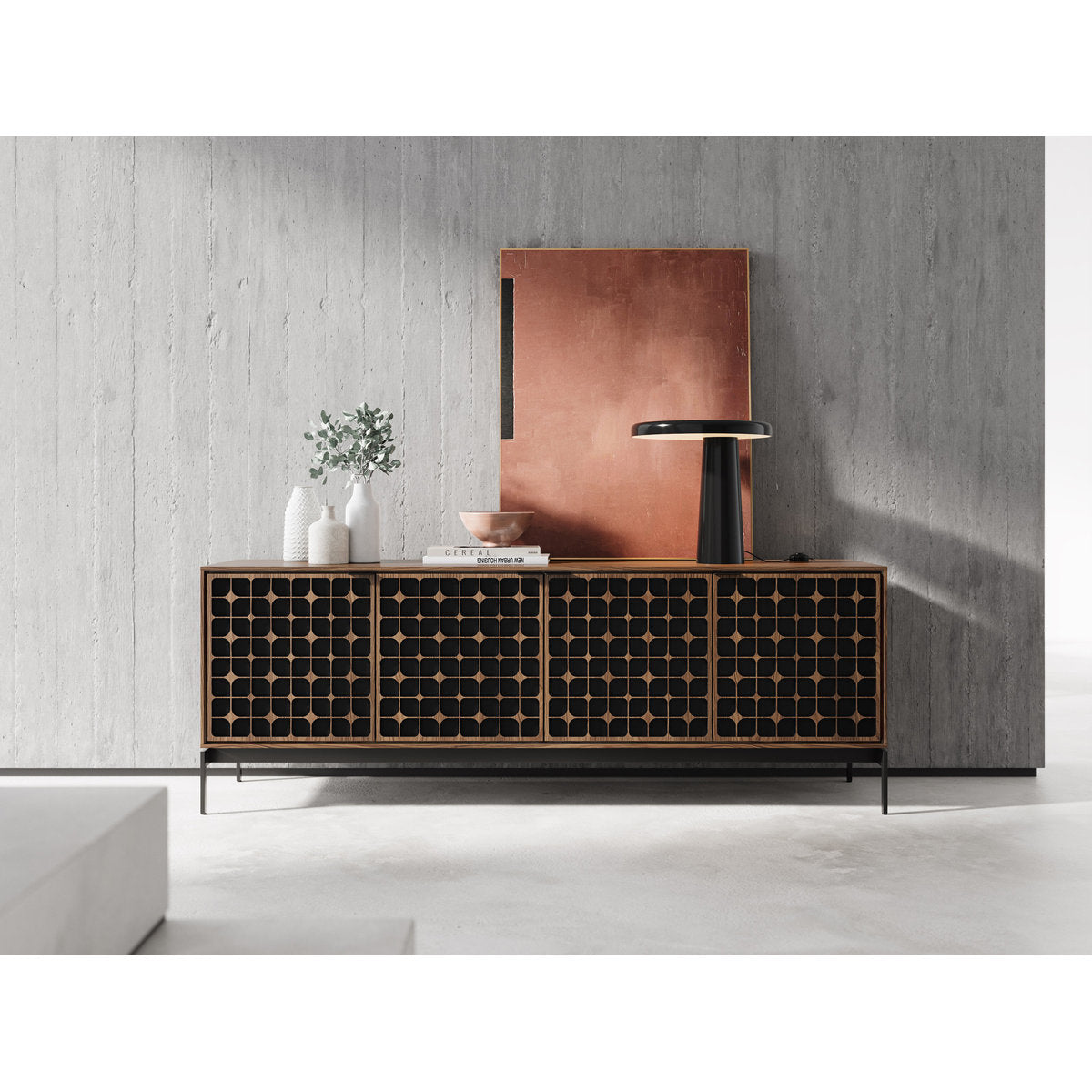 Elements - Cabinet with Console Base - Constellation Door