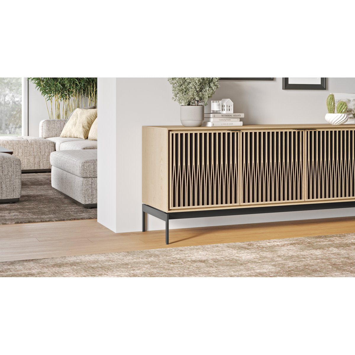 Elements - Cabinet with Console Base - Tune Door