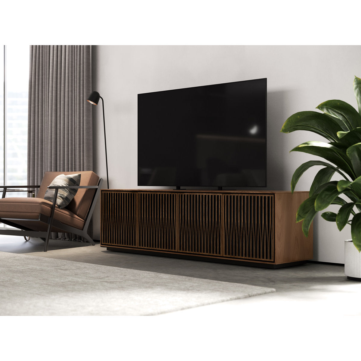 Elements - Cabinet with Rolling Plinth Base - Tune Door