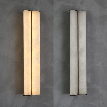 Elion Twin Alabaster Wall Light