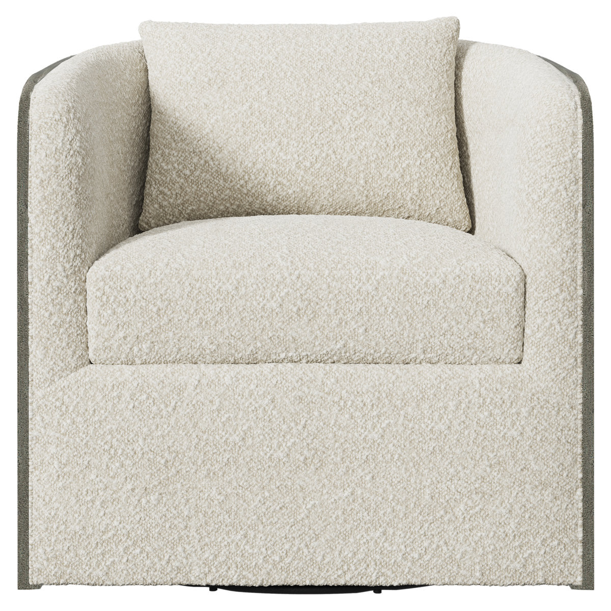 Eliot Upholstered Swivel Barrel Chair