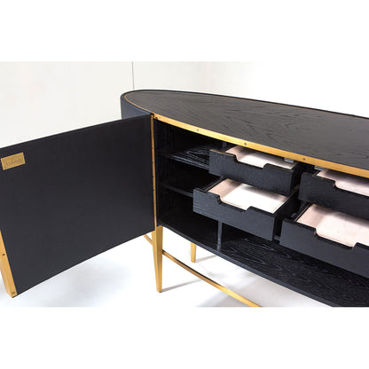 Ellipse Sideboard-Ebony