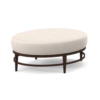 Elliptic Oval Ottoman