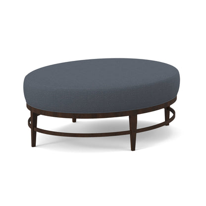 Elliptic Oval Ottoman