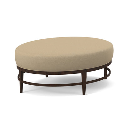 Elliptic Oval Ottoman