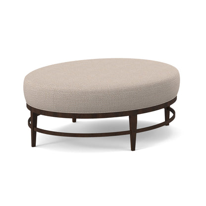 Elliptic Oval Ottoman