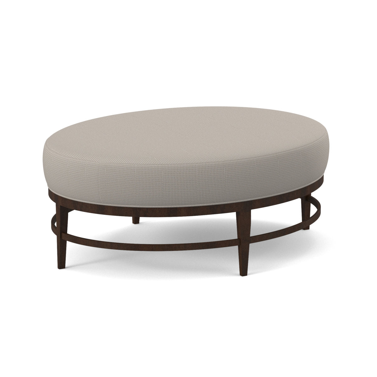 Elliptic Oval Ottoman