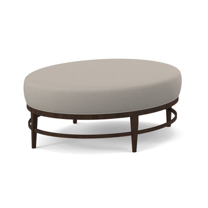 Elliptic Oval Ottoman