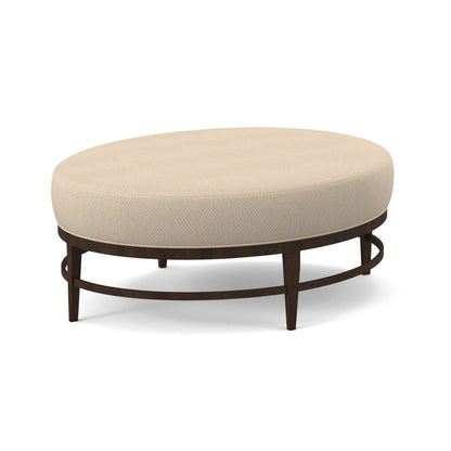 Elliptic Oval Ottoman