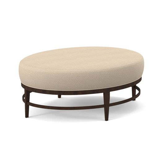 Elliptic Oval Ottoman