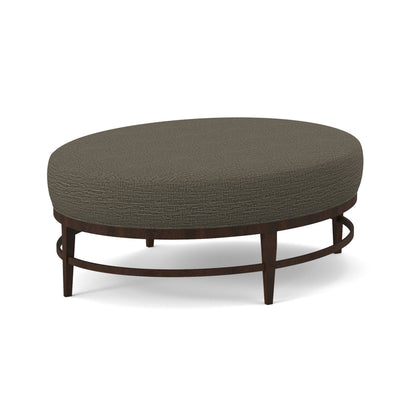 Elliptic Oval Ottoman