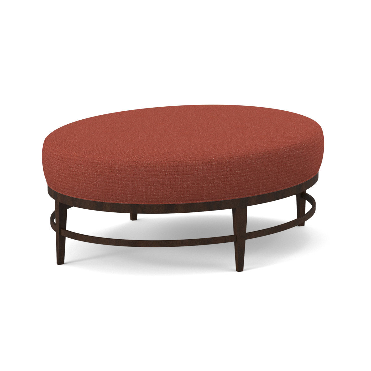 Elliptic Oval Ottoman
