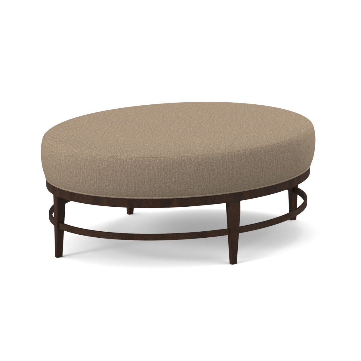 Elliptic Oval Ottoman