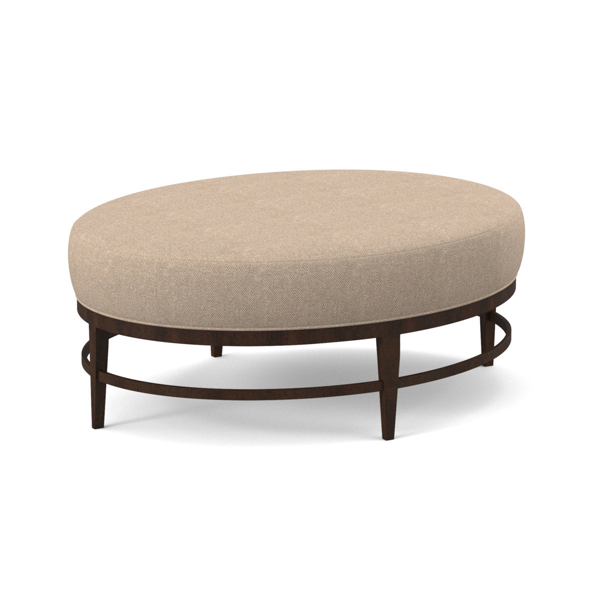 Elliptic Oval Ottoman