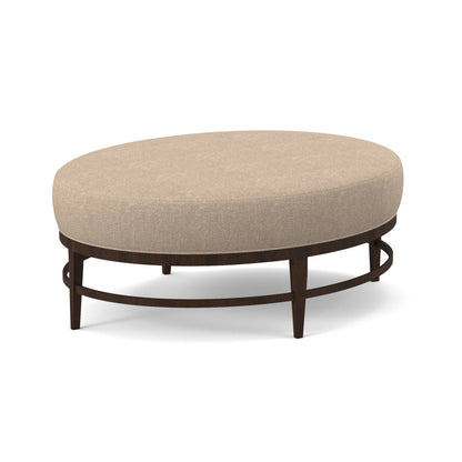 Elliptic Oval Ottoman