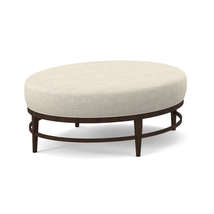 Elliptic Oval Ottoman