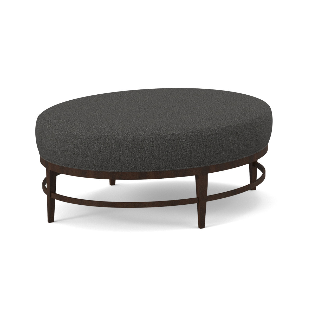 Elliptic Oval Ottoman