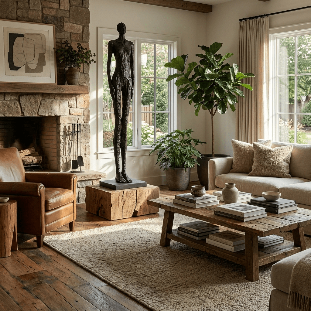 Elongated Form Sculpture